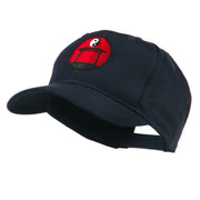 Martial Arts Logo Yin and Yang Embroidered Cap