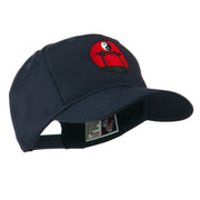 Martial Arts Logo Yin and Yang Embroidered Cap