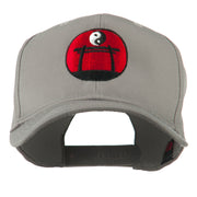 Martial Arts Logo Yin and Yang Embroidered Cap