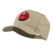 Martial Arts Logo Yin and Yang Embroidered Cap