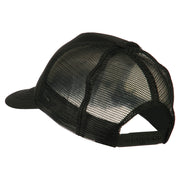 Youth Big Diamond Outline Embroidered Mesh Cap