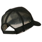 Youth Big Diamond Outline Embroidered Mesh Cap