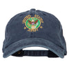 US Army Circle Symbol Embroidered Washed Cotton Twill Cap