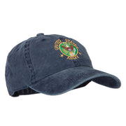 US Army Circle Symbol Embroidered Washed Cotton Twill Cap