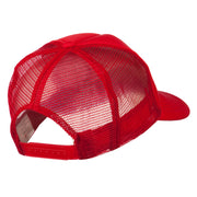 Youth Big Diamond Outline Embroidered Mesh Cap