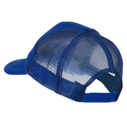 Youth Big Diamond Outline Embroidered Mesh Cap