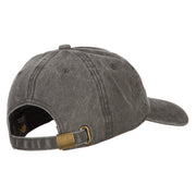 US Army Circle Symbol Embroidered Washed Cotton Twill Cap