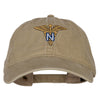 Army Nurse Corps Officer Embroidered Washed Buckled Cap