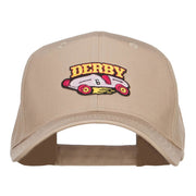 Derby Race Car Patched Cotton Cap