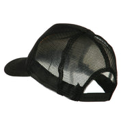 Youth Two Inches Diamond Embroidered Foam Mesh Cap