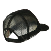 Youth Two Inches Diamond Embroidered Foam Mesh Cap