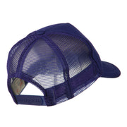 Youth Two Inches Diamond Embroidered Foam Mesh Cap