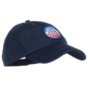 Dad in Military Patched Low Profile Cap