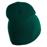Nosferatu 1922 Count Orlok Symbol Embroidered 8 inch Acrylic Short Blank Beanie - Dark Green OSFM