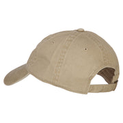 Yes Daddy Embroidered Unstructured Dyed Cotton Cap