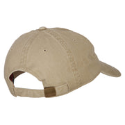 Yes Daddy Embroidered Unstructured Dyed Cotton Cap