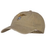 Army Medical Specialist Embroidered Washed Buckled Cap