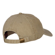 Army Medical Specialist Embroidered Washed Buckled Cap