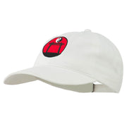 Yin and Yang Logo Embroidered Pigment Dyed Cap