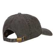 Army Medical Specialist Embroidered Washed Buckled Cap