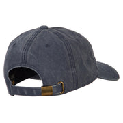 Yes Daddy Embroidered Unstructured Dyed Cotton Cap