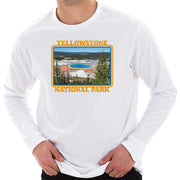 Yellowstone Painting Cotton Premium Long Sleeve Graphic Shirt