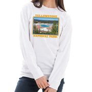 Yellowstone Painting Cotton Premium Long Sleeve Graphic Shirt