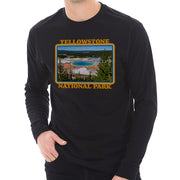 Yellowstone Painting Cotton Premium Long Sleeve Graphic Shirt