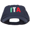 Italy ITA Flag Embroidered Low Profile Cap