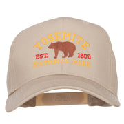 Yosemite National Park Gold Embroidered Cap