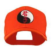 Yin and Yang Symbol Chinese Embroidered Cap