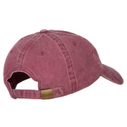 Grampy Embroidered Washed Cotton Twill Cap