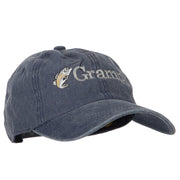 Grampy Embroidered Washed Cotton Twill Cap