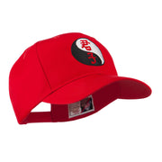 Yin and Yang Symbol Chinese Embroidered Cap