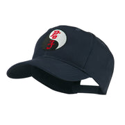 Yin and Yang Symbol Chinese Embroidered Cap