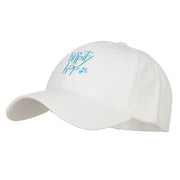 Easter Hippity Hop Embroidered Cotton Cap