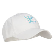 Easter Hippity Hop Embroidered Cotton Cap