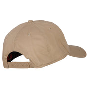 US Air Force Logo Embroidered Solid Cotton Pro Style Cap