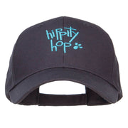 Easter Hippity Hop Embroidered Cotton Cap