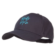 Easter Hippity Hop Embroidered Cotton Cap