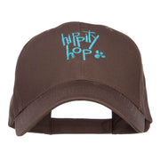 Easter Hippity Hop Embroidered Cotton Cap