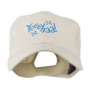 Yeeehaa Cowboy Saying Embroidered Cap