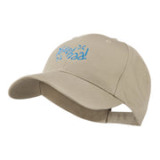 Yeeehaa Cowboy Saying Embroidered Cap