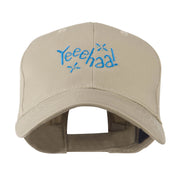 Yeeehaa Cowboy Saying Embroidered Cap