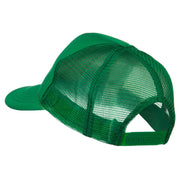 Youth Italy Flag Embroidered Foam Mesh Back Cap