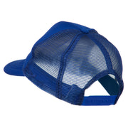 Youth Italy Flag Embroidered Foam Mesh Back Cap