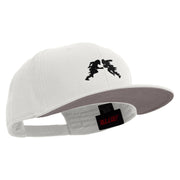 Football Defense Embroidered Prostyle Snapback - White OSFM