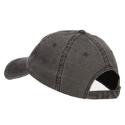 Mini Key Embroidered Washed Cap