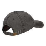 Mini Key Embroidered Washed Cap