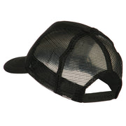 Youth Knight Chess Embroidered Mesh Cap